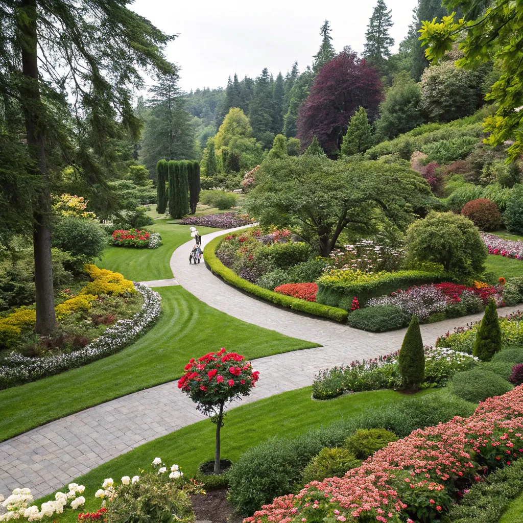 Beautiful garden design