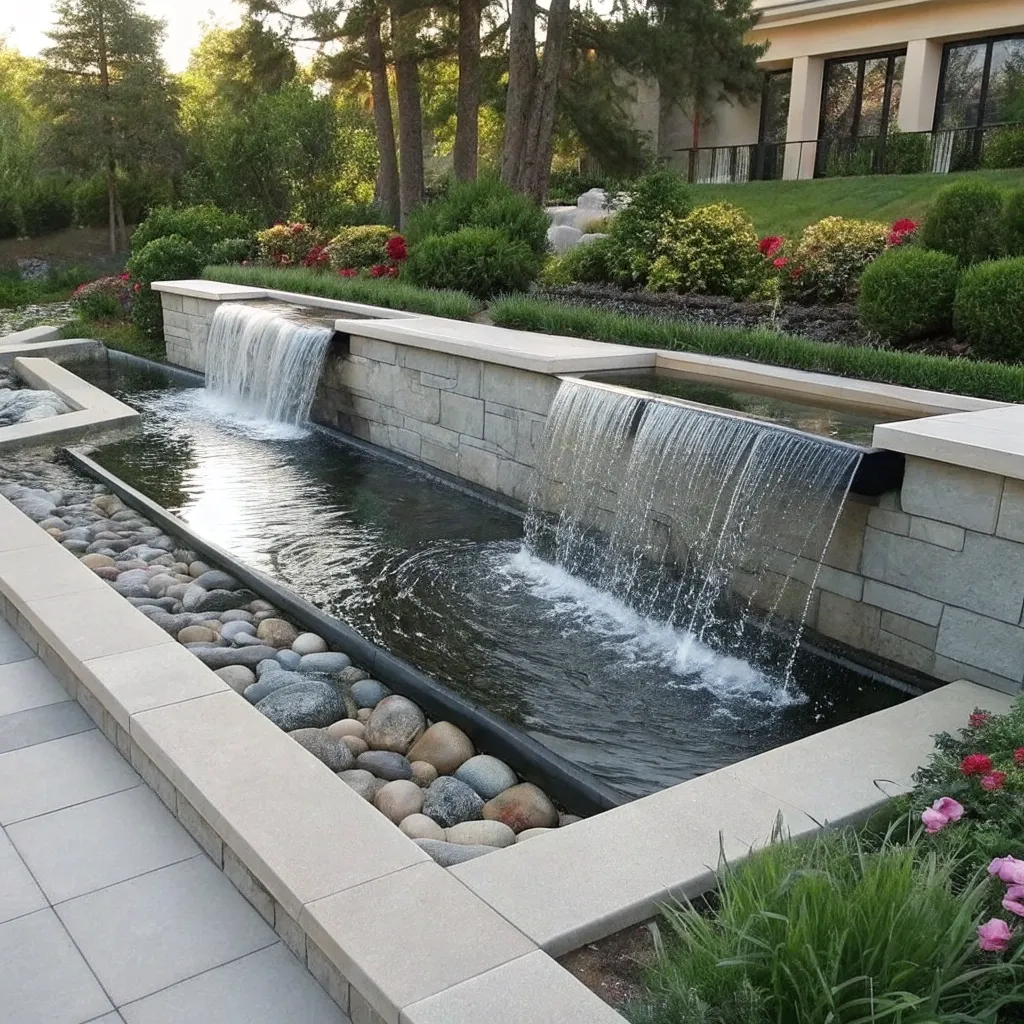 Stunning water feature design